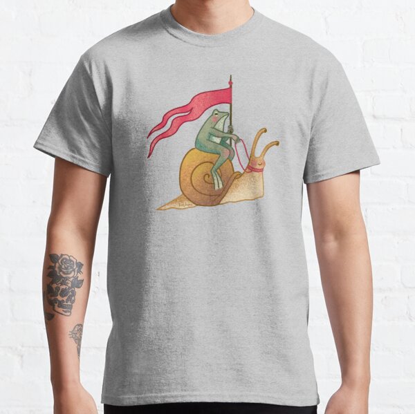 Medieval Battle Frogs and Snails Classic T-Shirt