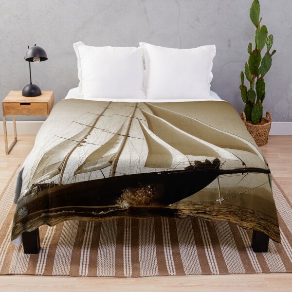 Item preview, old classic sailboat designed and sold by laikaincosmos.