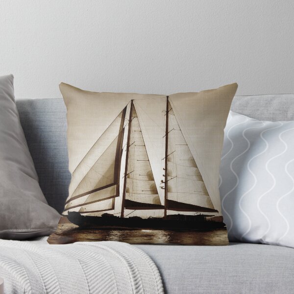 Item preview, old classic sailboat designed and sold by laikaincosmos.
