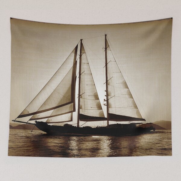 Item preview, old classic sailboat designed and sold by laikaincosmos.