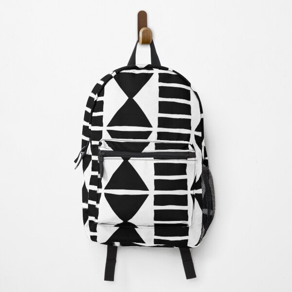Item preview, Triangle Track Pattern 221 Black and White designed and sold by tonymagnerart.