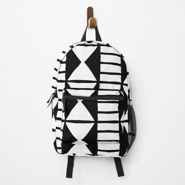 Item preview, Triangle Track Pattern 222 Black and White designed and sold by tonymagnerart.