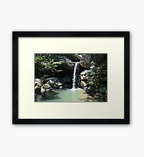 Flat Lick Falls Framed Print