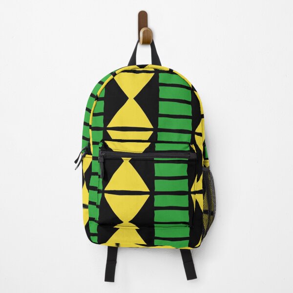 Item preview, Triangle Track Pattern 224 Black Green and Yellow designed and sold by tonymagnerart.