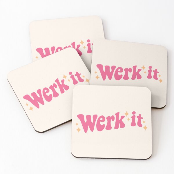 Artikelvorschau, Arbeite es! - rosa - gold entworfen und verkauft von MamSelle.