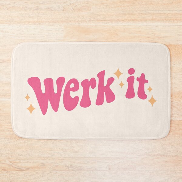 Item preview, Werk it! - pink - gold designed and sold by MamSelle.