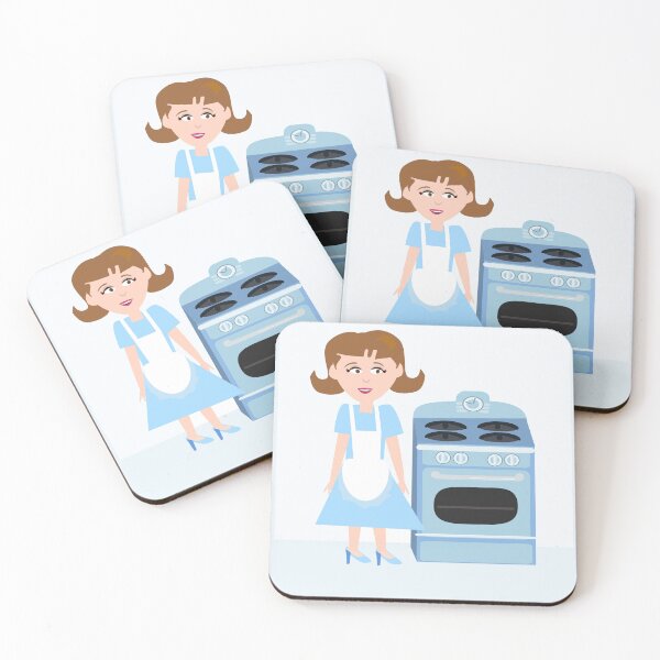 Item preview, Sweet Fifties Cute Vintage Housewife Retro Art designed and sold by mytshirtfort.
