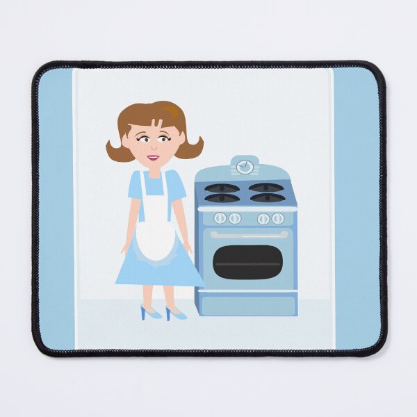 Item preview, Sweet Fifties Cute Vintage Housewife Retro Art designed and sold by mytshirtfort.
