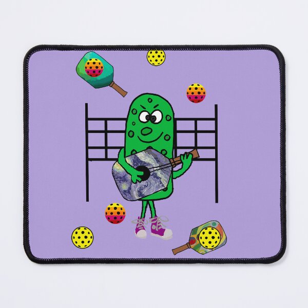 Item preview, Funny Pickleball Pickle Playing Guitar designed and sold by Nature's Fancy.