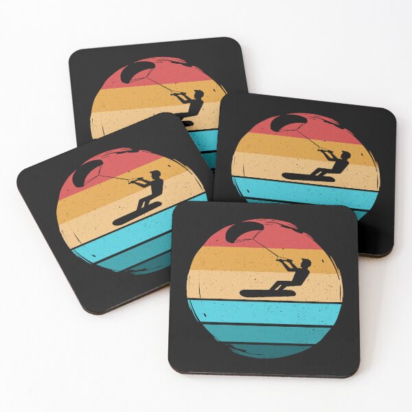 Item preview, Kiteboarding Colorido Kitesurf Deporte acuático Regalo Pegatina designed and sold by rollinsale.