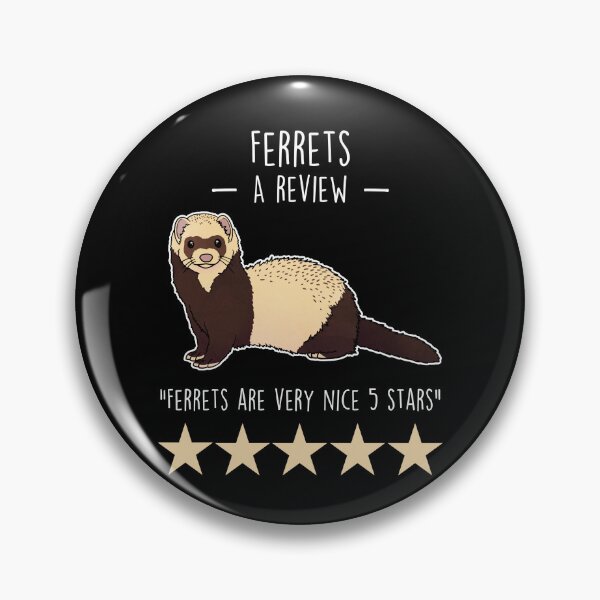 Item preview, Ferret Review designed and sold by Clara Hollins.