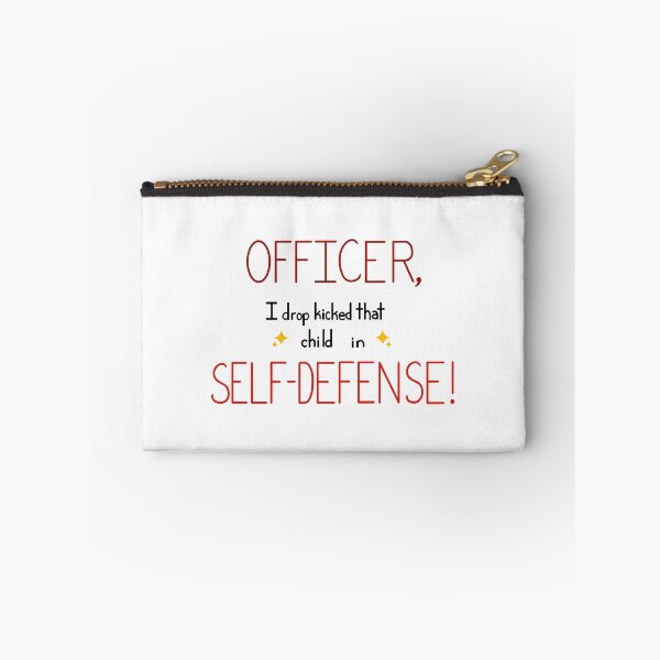 Item preview, Officer, I drop kicked that child in self-defense! (remake) designed and sold by ziecatch.