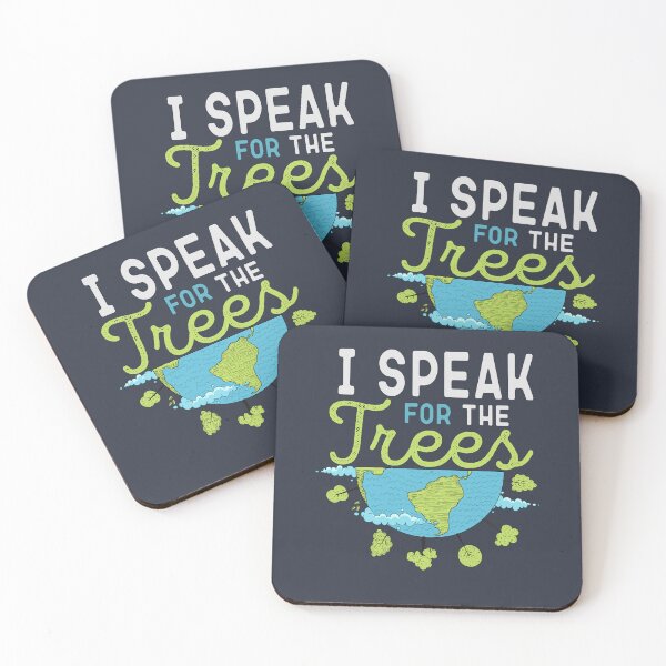 Item preview, Earth Day Quote I Speak For The Trees Cool Earth Day designed and sold by mouadli.