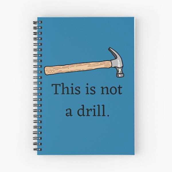 Item preview, This is not a drill. designed and sold by Lylabean22.