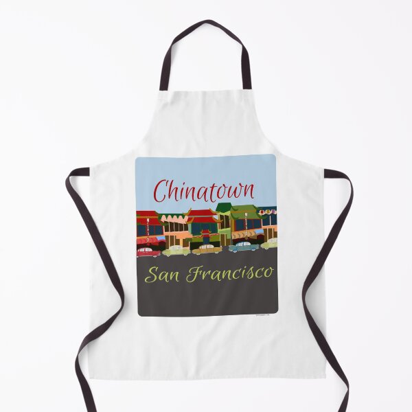 Item preview, Illustrated Chinatown San Francisco Illustrated Design designed and sold by mytshirtfort.