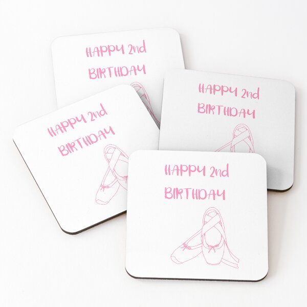 Item preview,  PINK 2nd  BALLERINA BIRTHDAY  designed and sold by DiscoVibes.