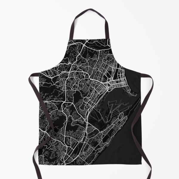 Item preview, Durban City Map of KwaZulu-Natal, South Africa - Full Moon designed and sold by deMAP.