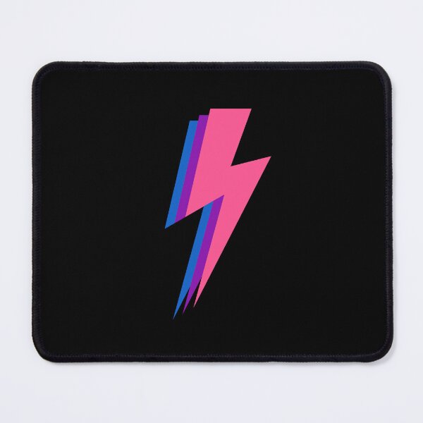 Item preview, Subtle Bisexual Pride Flag, Discreet Bi Trendy Lightning Bolt, LGBTQ designed and sold by SweetestPrints.
