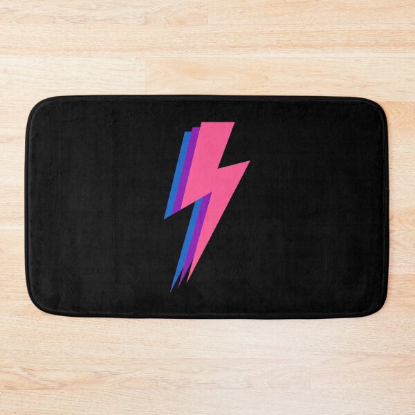 Item preview, Subtle Bisexual Pride Flag, Discreet Bi Trendy Lightning Bolt, LGBTQ designed and sold by SweetestPrints.