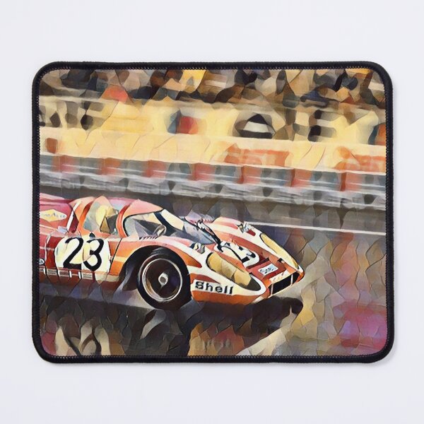 Item preview, 917 KVB Racing at Le Mans Poster - Classic Porsche 917 Le Mans designed and sold by Road To Track.