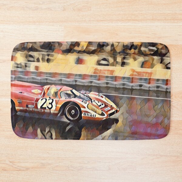 Item preview, 917 KVB Racing at Le Mans Poster - Classic Porsche 917 Le Mans designed and sold by Road To Track.