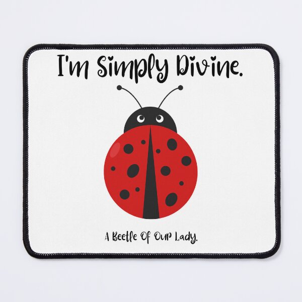 Item preview, Fun Puns: Lady Bugs Are Beetles of our Lady designed and sold by Kathleen M Bush.