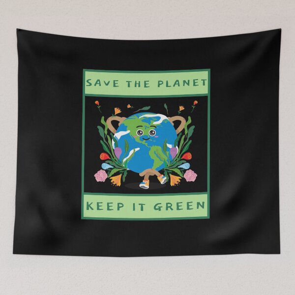 Item preview,  Save the planet keep it green designed and sold by PacePoint.