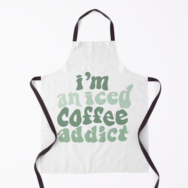 Item preview, I’m An Iced Coffee Addict Sage Green designed and sold by ViviTV.