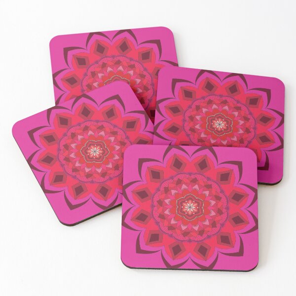 Item preview, Bright Pink Kaleidoscope designed and sold by redhandedgin.