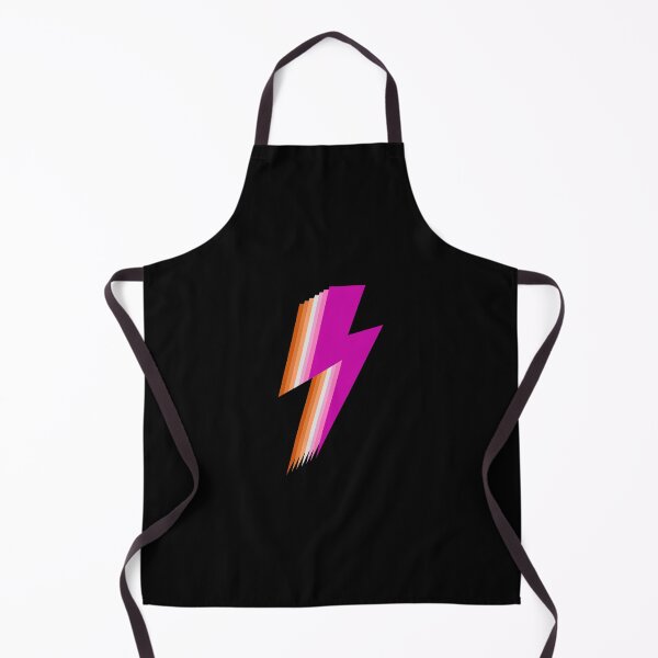 Item preview, Subtle Lesbian Pride Flag, Discreet Lesbian Trendy Lightning Bolt, LGBTQ designed and sold by SweetestPrints.