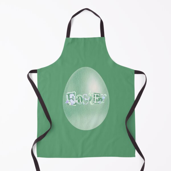 Item preview, Elegant Easter Egg (Green on Dk. Green) designed and sold by PawsitiveMum.