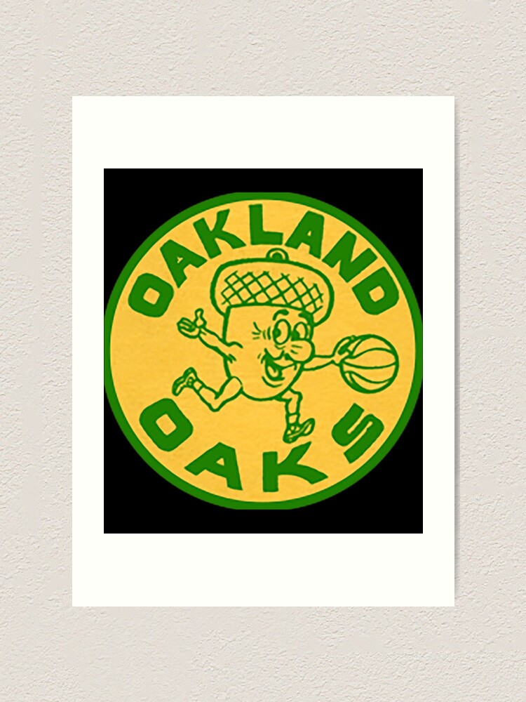 Defunct Oakland Oaks Baseball 1955 - Oakland - Sticker