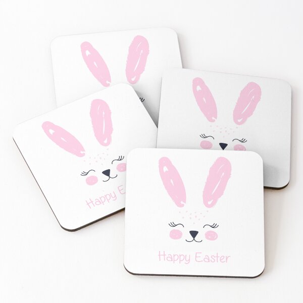 Item preview, Cute happy easter bunny  designed and sold by -LemonTee-.