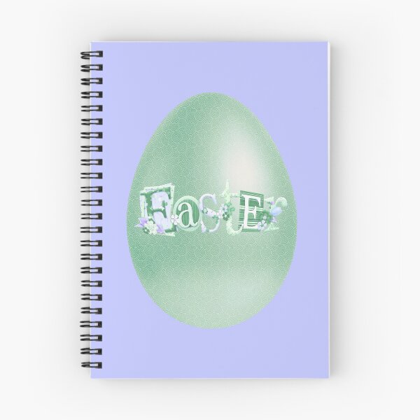 Item preview, Elegant Easter Egg (Green on Lt. Purple) designed and sold by PawsitiveMum.