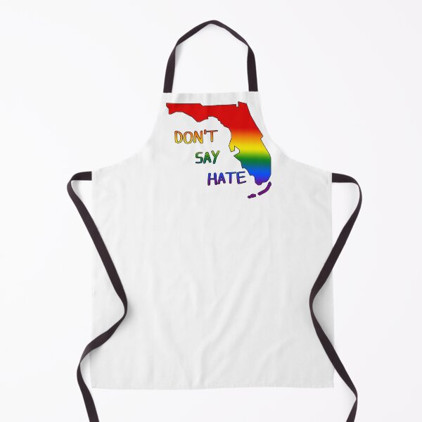Item preview, Don't Say Hate - Oppose Don't Say Gay - Rainbow Florida Silhouette - LGBTQIA2S+ designed and sold by SayWhatYouFeel.