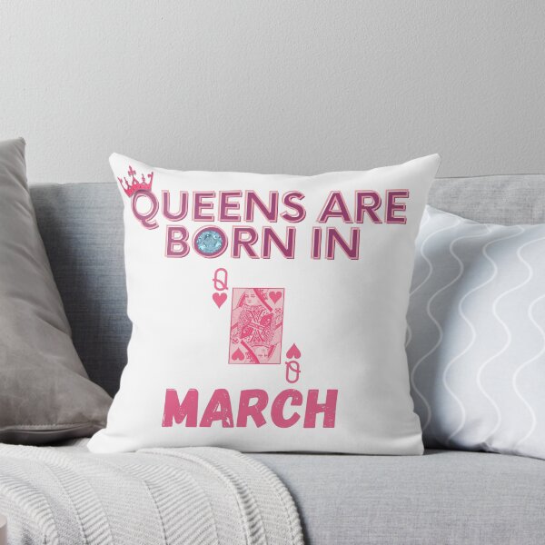 Item preview, Queens are born in March designed and sold by AvailableVA.