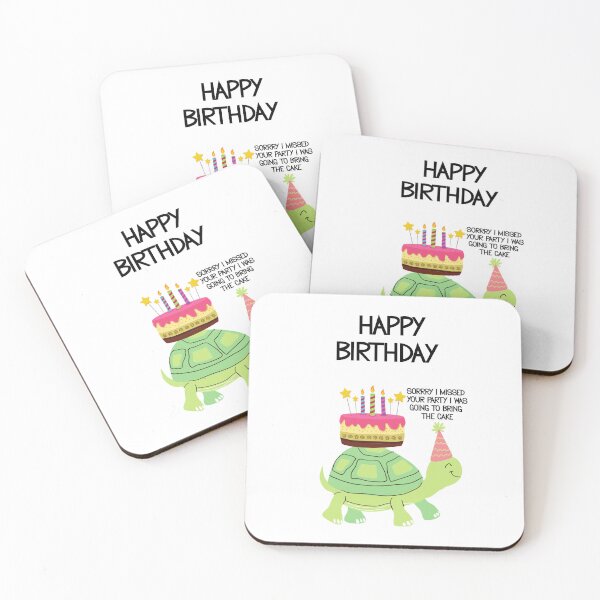 Item preview, FUNNY TURTLE BIRTHDAY  designed and sold by DiscoVibes.