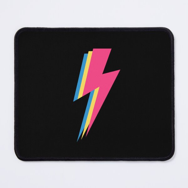 Item preview, Subtle Pansexual Pride Flag, Discreet Pan Trendy Lightning Bolt, LGBTQ designed and sold by SweetestPrints.