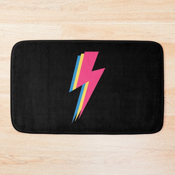 Item preview, Subtle Pansexual Pride Flag, Discreet Pan Trendy Lightning Bolt, LGBTQ designed and sold by SweetestPrints.