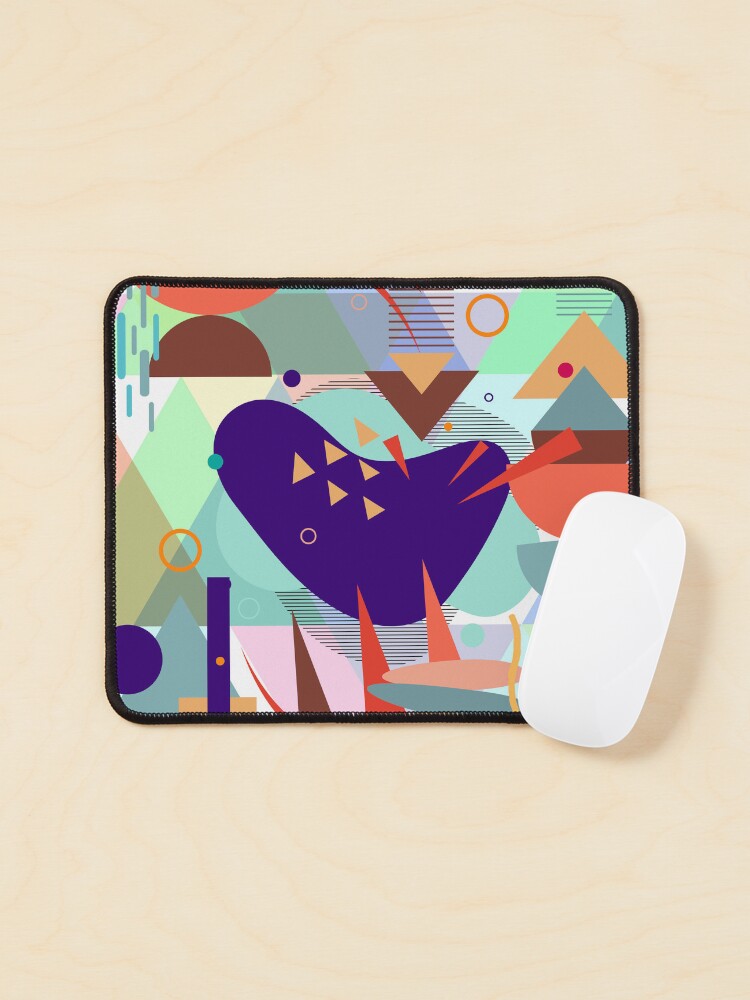 Thumbnail 1 of 5, Mouse Pad, Geometric fantasy designed and sold by HaPi88.