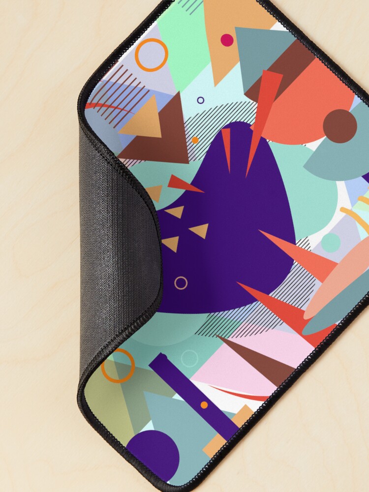 Thumbnail 2 of 5, Mouse Pad, Geometric fantasy designed and sold by HaPi88.