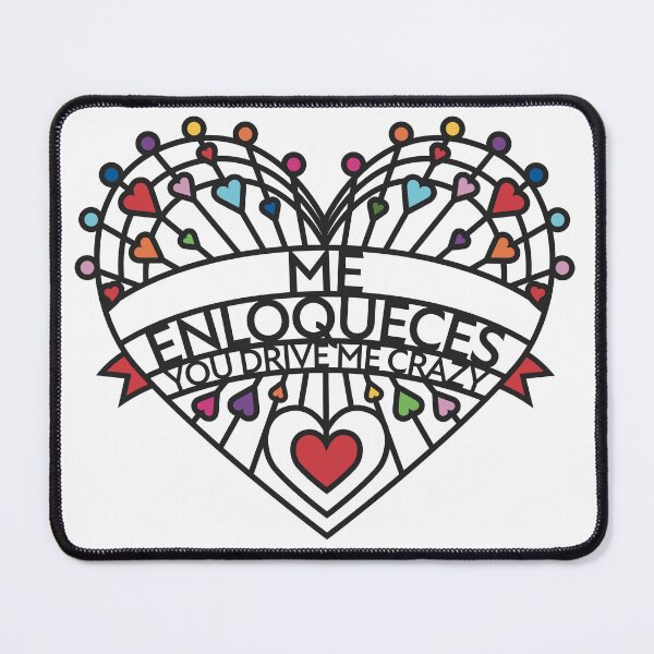 Item preview, Me Enloqueces - You Drive Me Crazy designed and sold by Sylvia Gutierrez.
