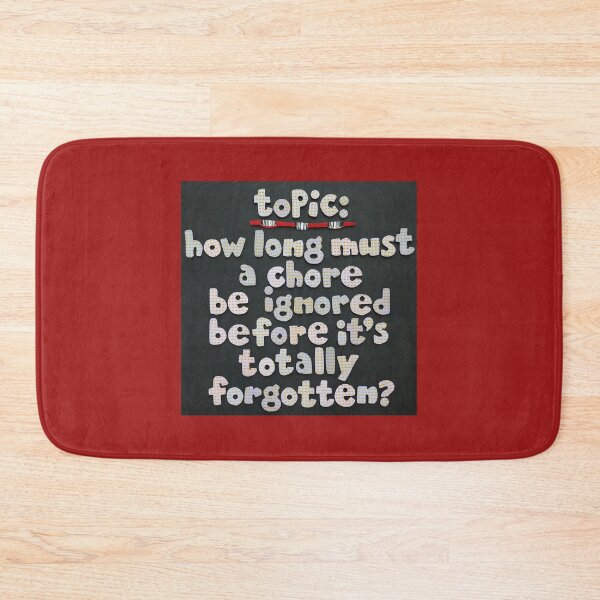 Item preview, Topic:  The Forgotten Chore Tactic designed and sold by prunellaparsnip.