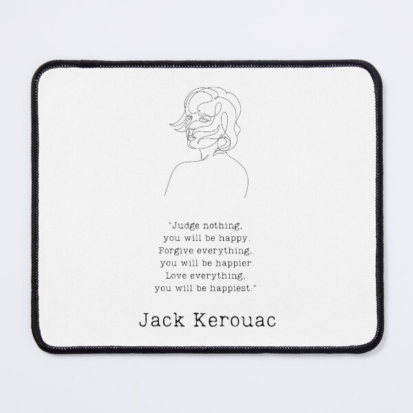 Item preview, "Forgive everything" - Jack Kerouac designed and sold by BookberryGarden.