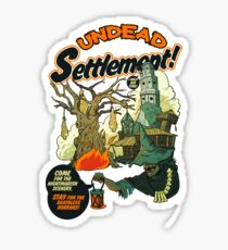 Undead Settlement Sticker