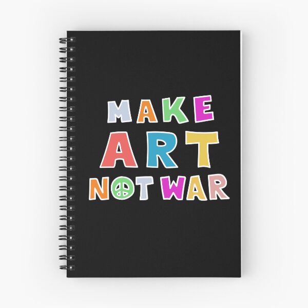 Item preview, Peace Needed. Make Art Not War. Make Love Not War. designed and sold by sundae-artisan.