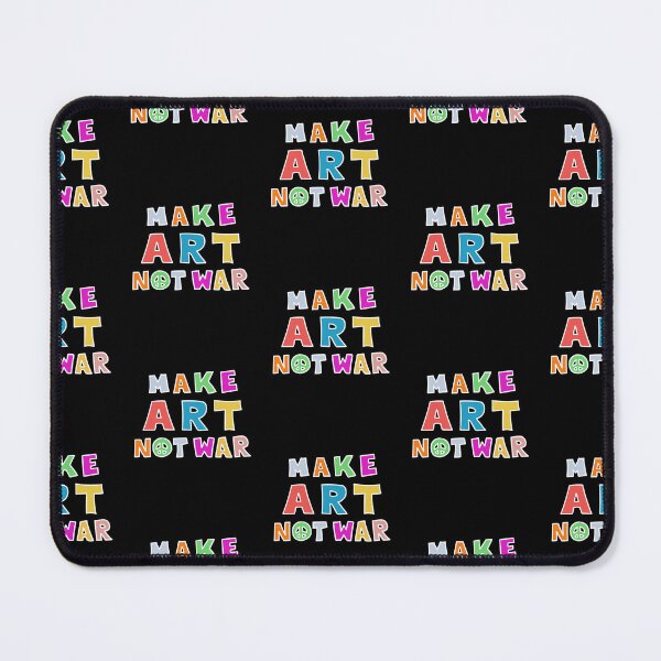 Item preview, Peace Needed. Make Art Not War. Make Love Not War. designed and sold by sundae-artisan.