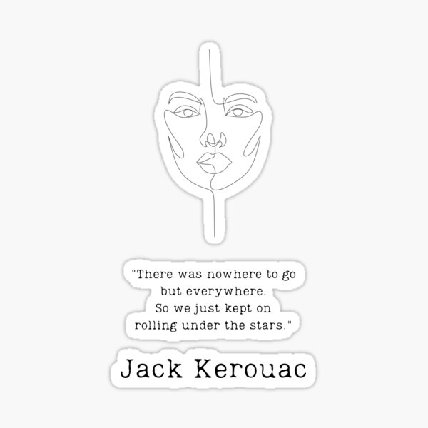 Item preview, "Under the stars" - Jack Kerouac designed and sold by BookberryGarden.