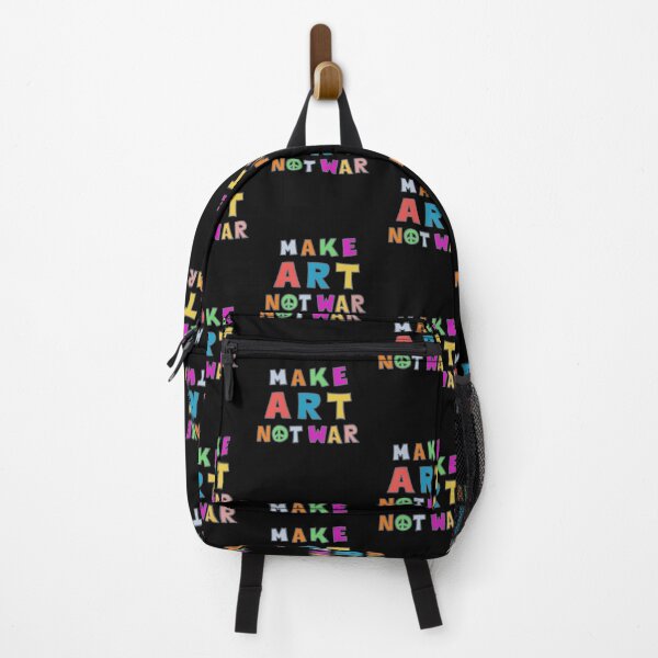 Item preview, Peace Needed. Make Art Not War. Make Love Not War. designed and sold by sundae-artisan.