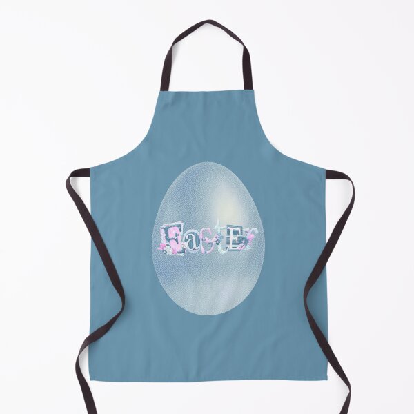 Item preview, Elegant Easter Egg (Blue on Dk. Blue) designed and sold by PawsitiveMum.